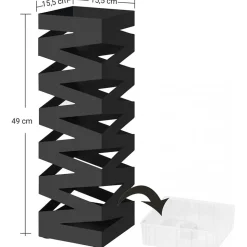 Denzel paraplyställ - Svart