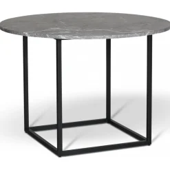 Dexter runt matbord i marmor Ø120 cm - Grå Betano marmorsten