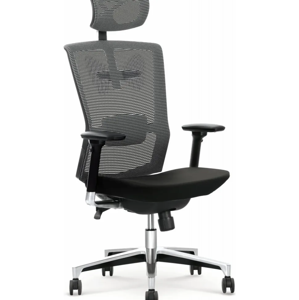 Dionne kontorsstol - Svart/grå