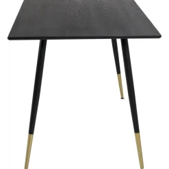 Dipp matbord 120 cm - Svart