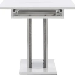 Disa matbord 120-160 x 80 cm - Grå/vit