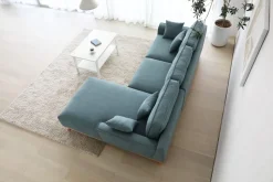 Divansoffa 267 cm lång - Classic + Textilrengöring för möbler