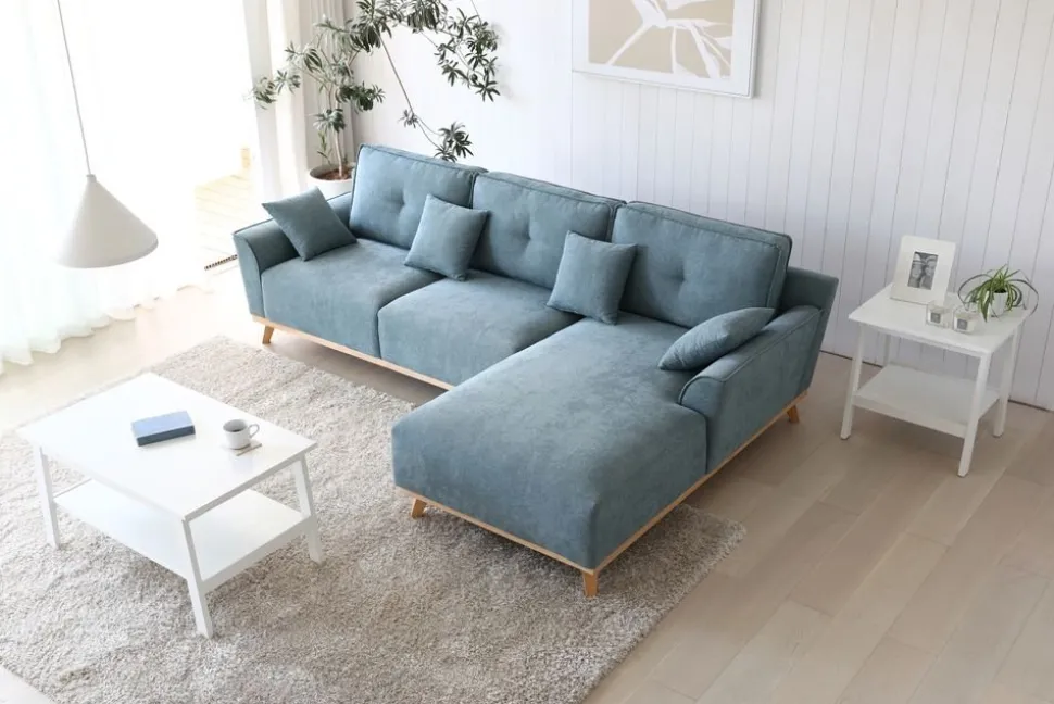 Divansoffa 267 cm lång - Classic + Textilrengöring för möbler