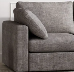 Divansoffa Falkenberg grå 296 cm vändbar divan