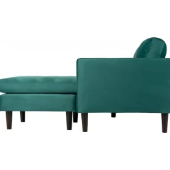 Divansoffa grön 218 cm bred