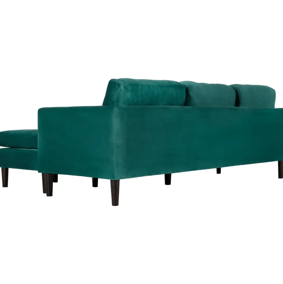 Divansoffa grön 218 cm bred