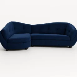 Divansoffa mörkblå - Bello + Fläckborttagare för möbler