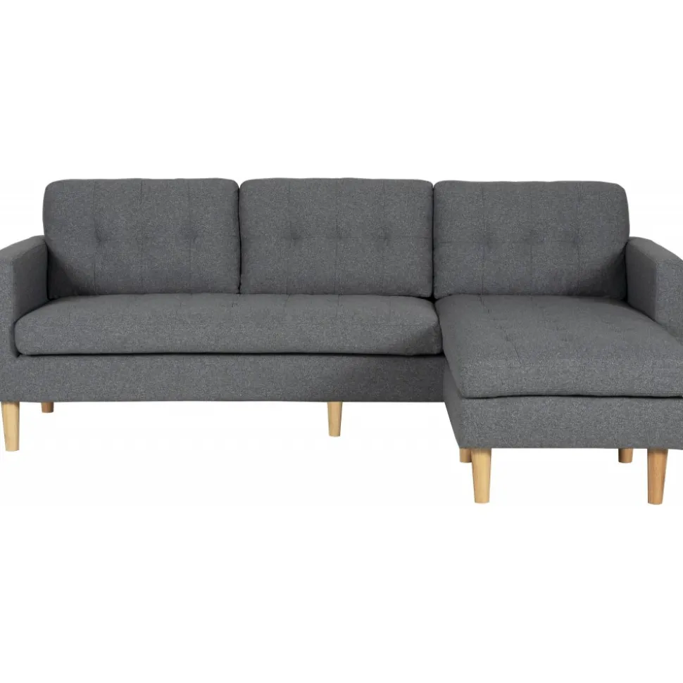 Divansoffa vändbar grå - Firenze