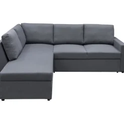 Dream hörnsoffa bäddsoffa med förvaring - Mörkgrå