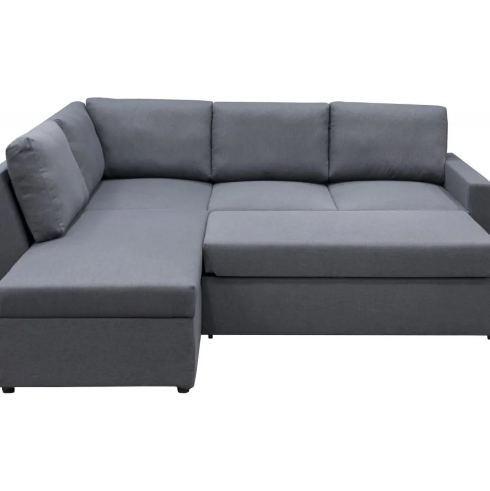 Dream hörnsoffa bäddsoffa med förvaring - Mörkgrå