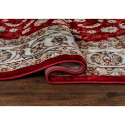 Dubai Medallion wiltonmatta Röd