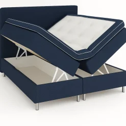 Dubbelsäng Accent 180 cm - Mörkblå