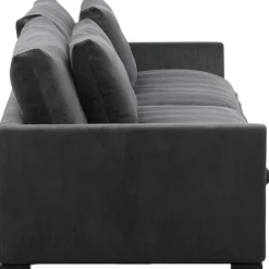 Durham 3-sits soffa - Mörkgrå