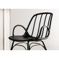 Dyrön matstol - Svart