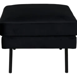 Eden sittpuff - Svart sammet