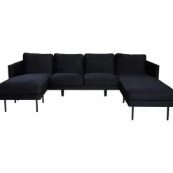 Eden u-soffa - Svart