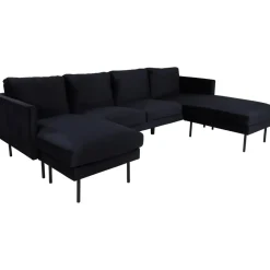 Eden u-soffa - Svart