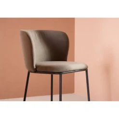 Edina matstol - Brun/svart