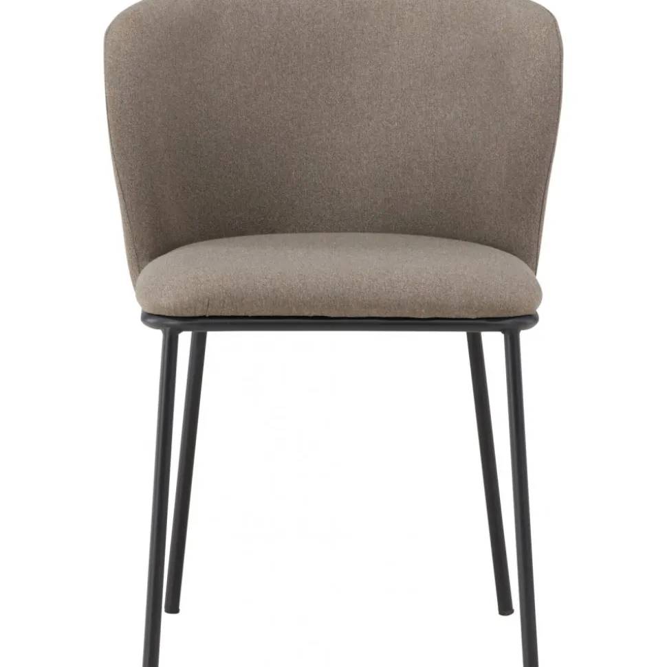 Edina matstol - Brun/svart