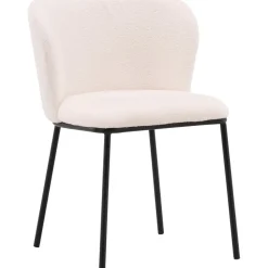 Edina matstol - Svart/vit