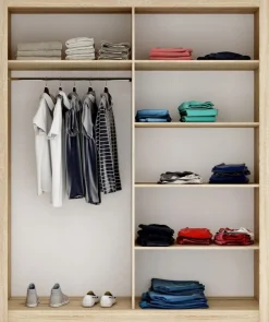 Einar garderob 2 - Sonoma ek