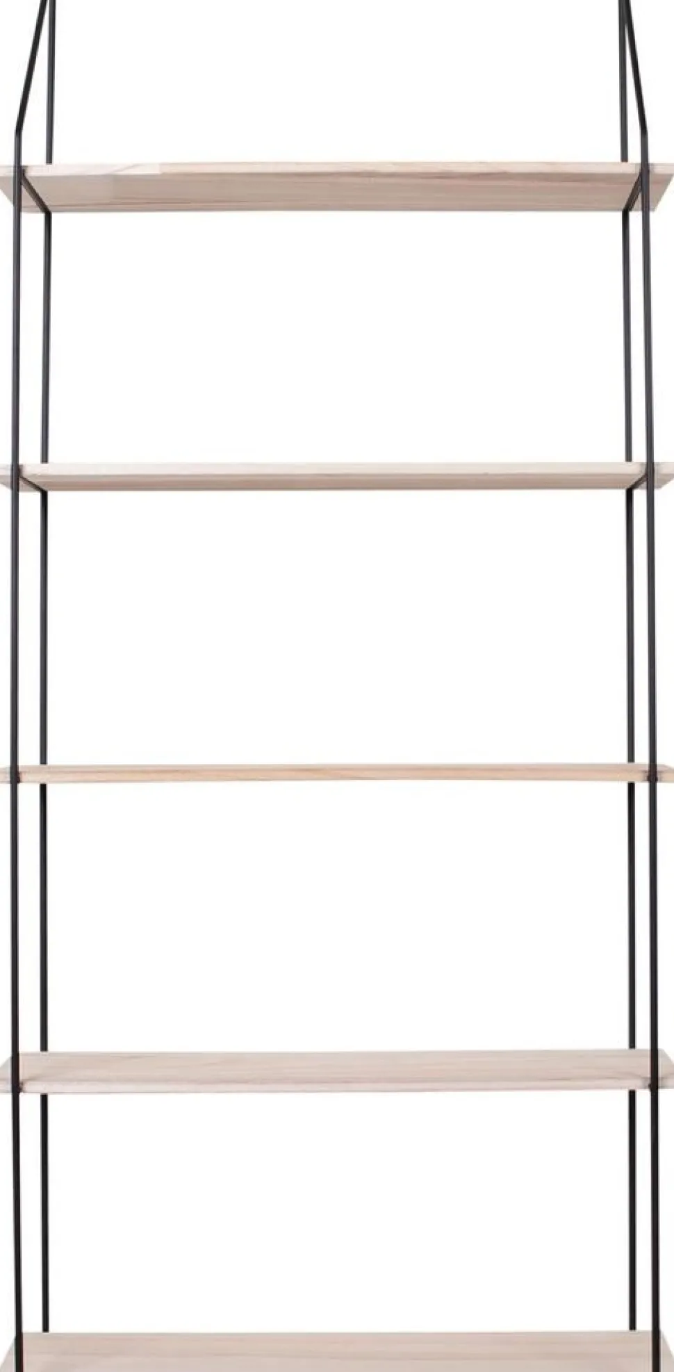 Eindhoven Vägghylla - Svart/fanér