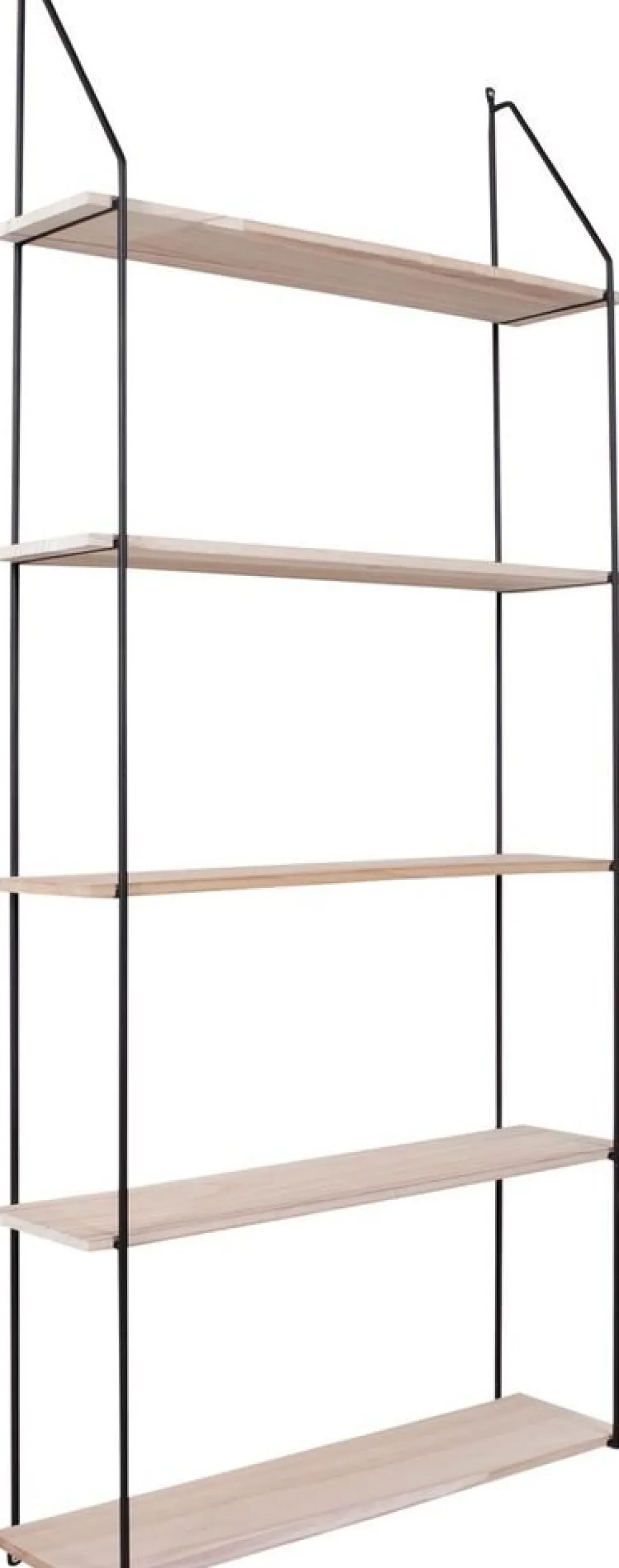 Eindhoven Vägghylla - Svart/fanér