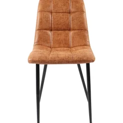 Eksjö stol i Cognac microfiber + Möbeltassar