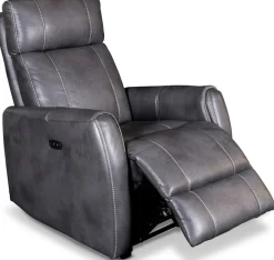 Elektrisk reclinerfåtölj grå - Elof + Textilrengöring för möbler