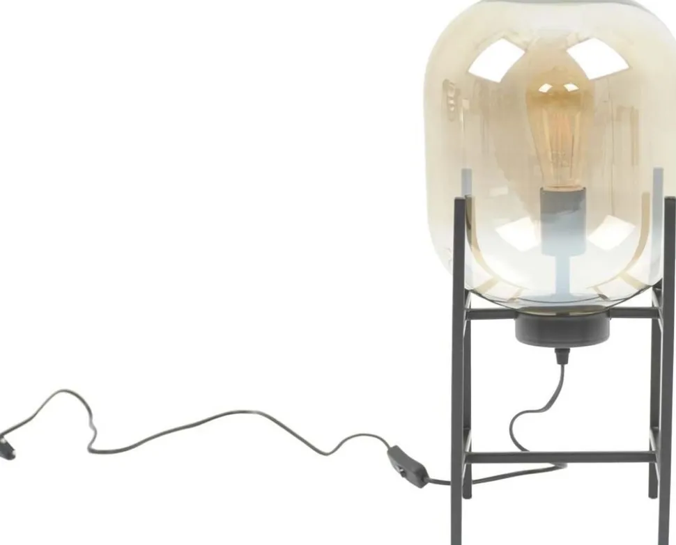 Elements bordslampa - Svart/klarglas