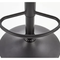 Elfrieda barstol i mörkgrå PU