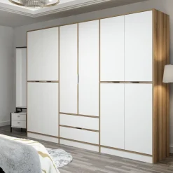 Elina garderob - Vit