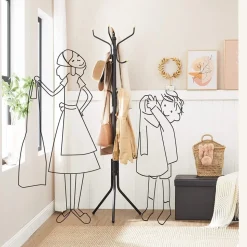 Ellinore klädhängare - Svart