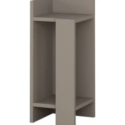 Elos sängbord vänster - Ljus mocka