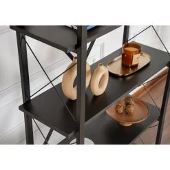 Elysian bokhylla - Svart