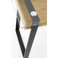 Emma skrivbord 120 x 60 cm - Ek/svart