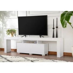 Enclave TV-bänk - Naturvit