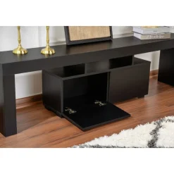 Enclave TV-bänk - Svart trä