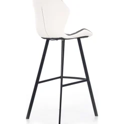 Erin barstol hög - Vit/grå