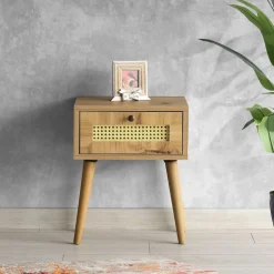 Euromos sängbord - Ek