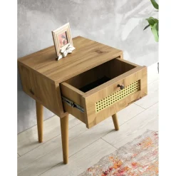 Euromos sängbord - Ek