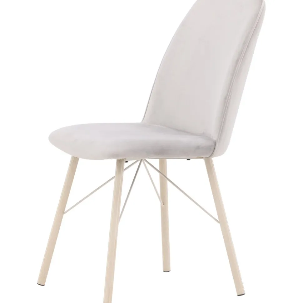 Everyday matstol - Grå/whitewash