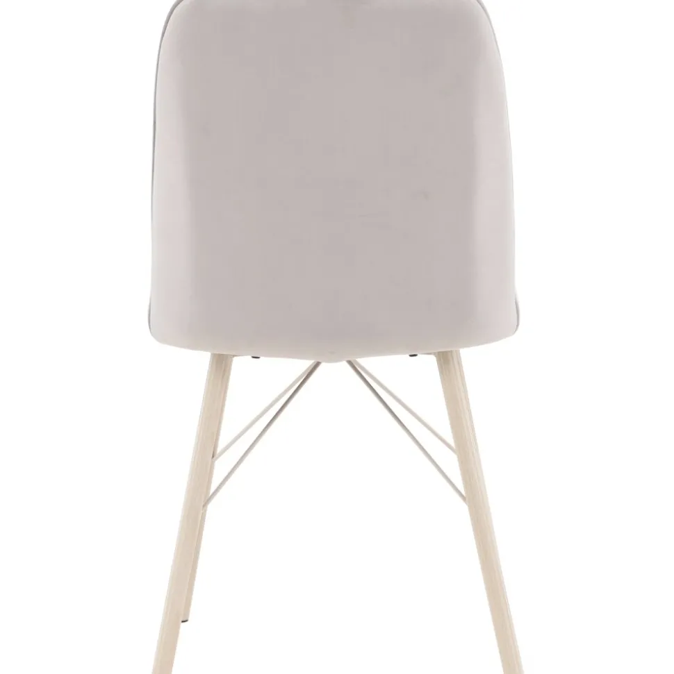 Everyday matstol - Grå/whitewash