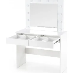 Facada vitt sminkbord med belysning 94 x 43 cm