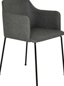 Faron karmstol - Grå/svart + Möbeltassar