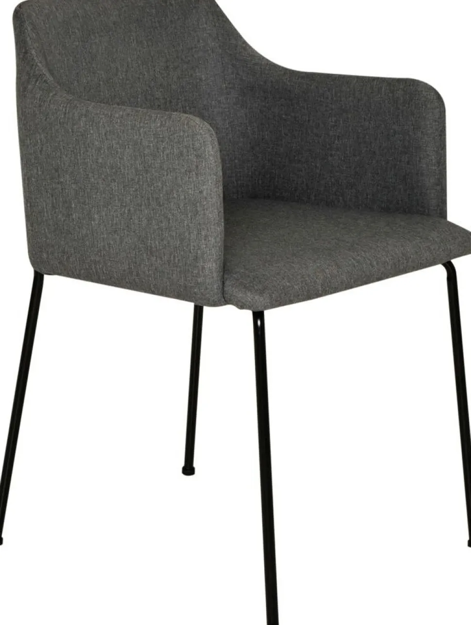 Faron karmstol - Grå/svart + Möbeltassar