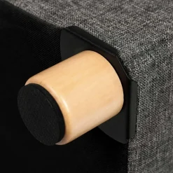 Fideli sittpuff med förvaring - Grå