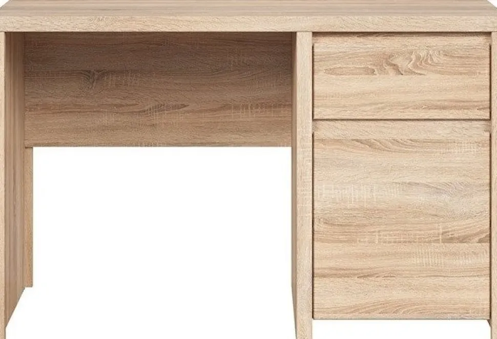 Filippa skrivbord 120x65 cm - Ljus ek + Möbeltassar