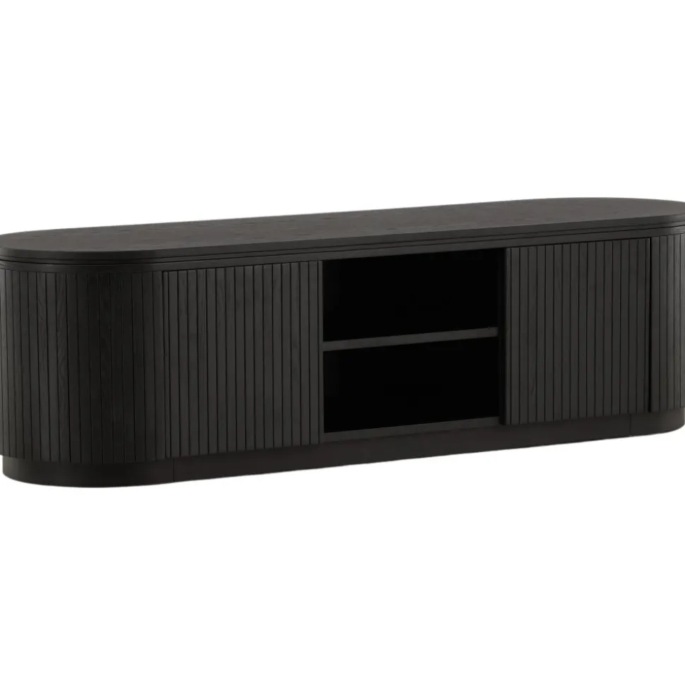 Fjällbacka TV-bänk - Svart