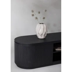 Fjällbacka TV-bänk - Svart